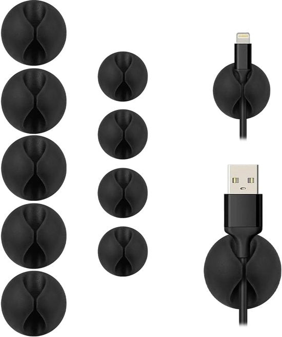 Cavi Clip per Cavi - 9 pezzi