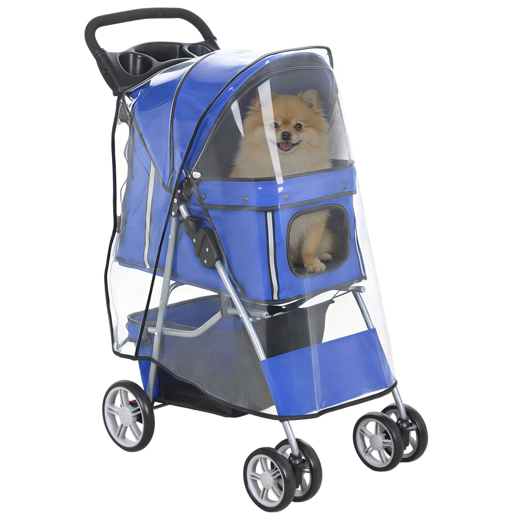 Cuscino per Cane Pieghevole ¨C Minimal ¨C Blu