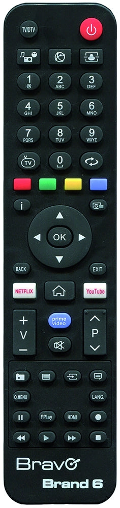 Bravo TELECOMANDO PER TV TELEFUN/VEST BRAND 6