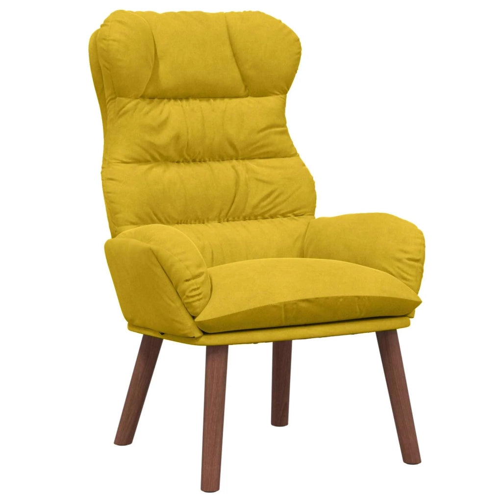 poltrona Giallo 69 x 74 x 93 cm Velluto 42001894