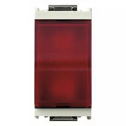 VIMAR IDEA - SPIA PRISMATICA DIFFUSORE ROSSO BIANCO