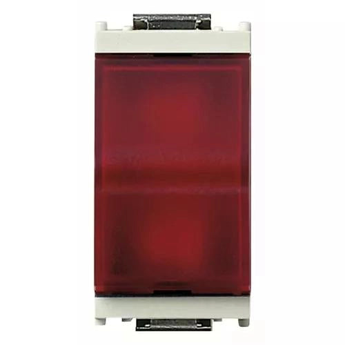 VIMAR IDEA - SPIA PRISMATICA DIFFUSORE ROSSO BIANCO