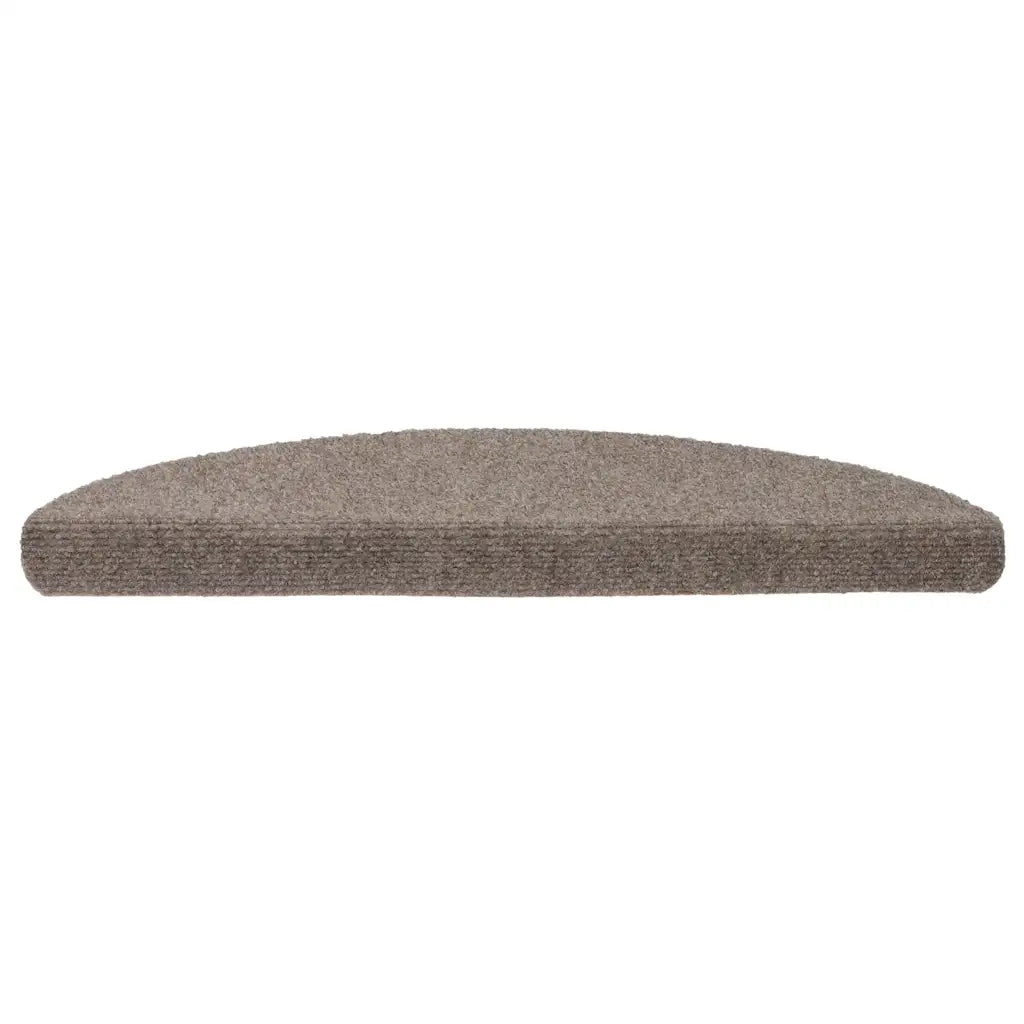 Tappetini per scale autoadesivi 20 pz | Gradini per Scale 56x17x3 cm beige semicircolari