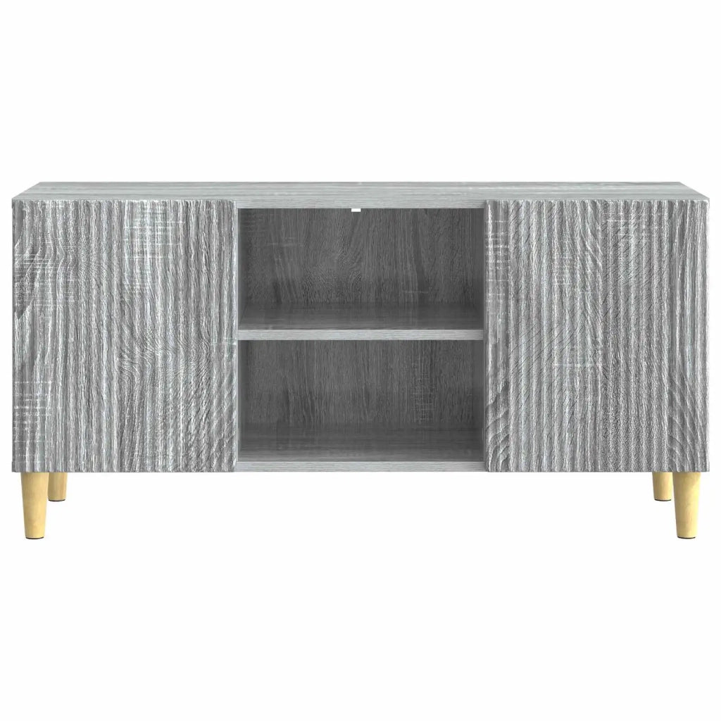 Mobile TV | Armadietto TV | Mobile Porta TV Grigio Sonoma 102 x 34,5 x 50 cm Legno ingegnerizzato