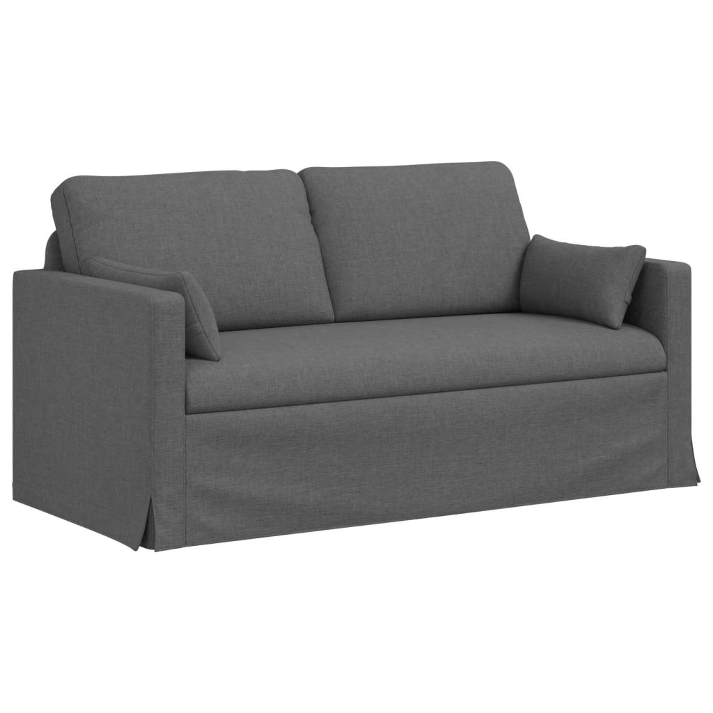 Set di divani 2 pcs Grigio scuro 158 x 78 x 80 cm Tessuto 3407538