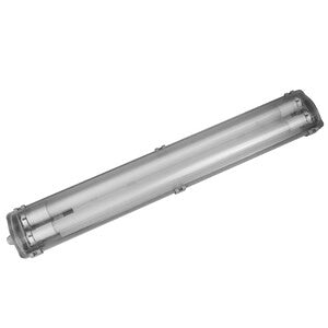 REGLETTE PORTATUBO DOPPIO IP65 120 CM- 1,0 pz
