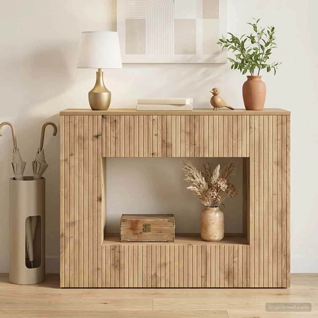 Tavolo consolle Rovere Artigianale 101 x 29 x 74 cm 899885