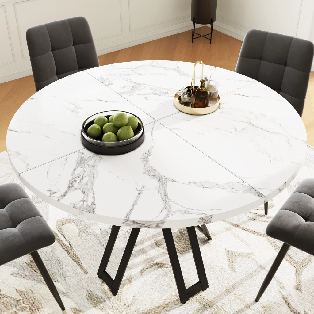 TAVOLO da pranzo 100x100x76 cm MDF Nero