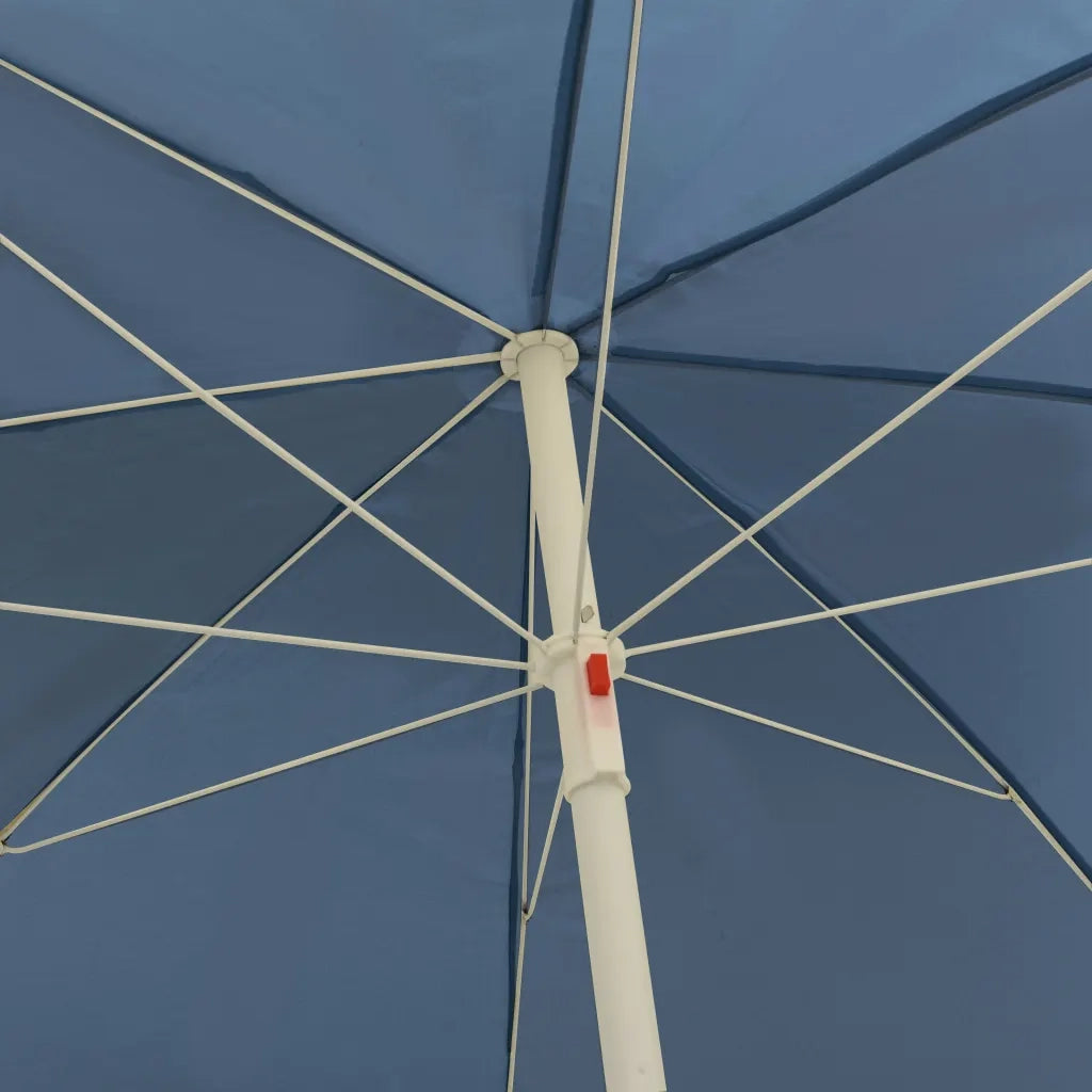 Ombrellone da Spiaggia-Ombrellone da mare Blu 240 cm 920205