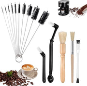Kit di pennelli per barista - Set di pennelli per caffè - per