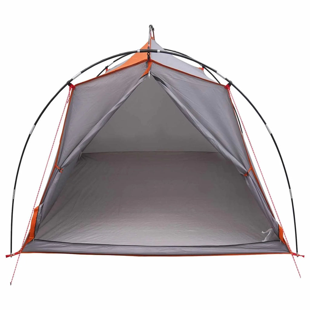 Tenda a tunnel Grigio e arancione 2 persone