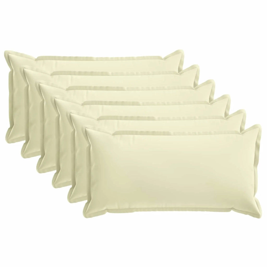 Cuscino con cuscino HOUTEN 6 pz Crema Poliestere 933669
