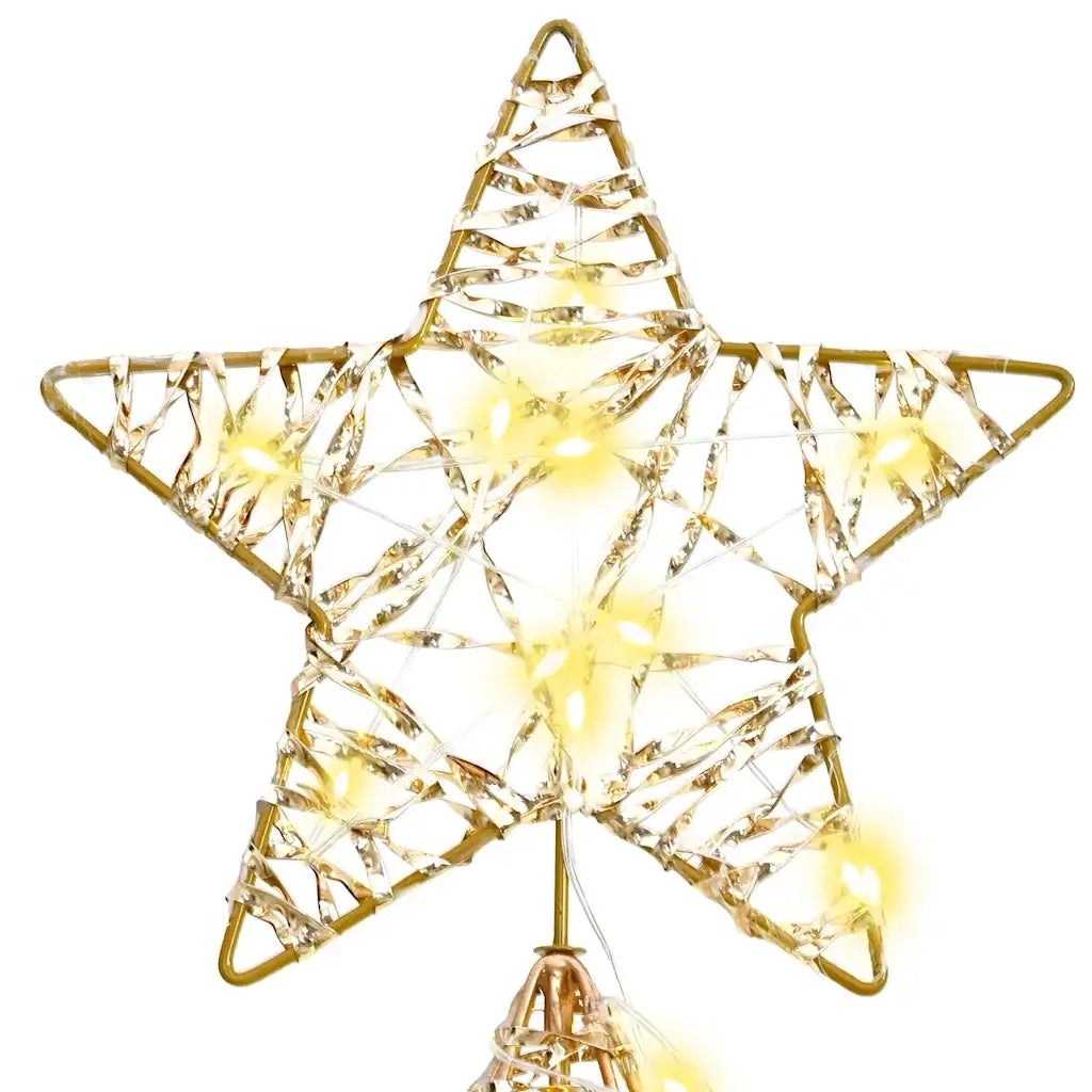 Albero di Natale con 160 LED-Luci decorative natalizie Bianco caldo 150 cm PET 426968