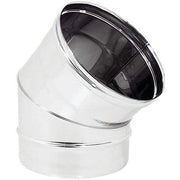 GOMITO INOX AISI 304 45  °  CM 30
