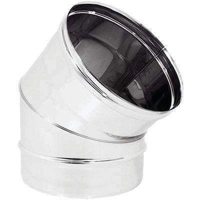 GOMITO INOX AISI 304 45  °  CM 30