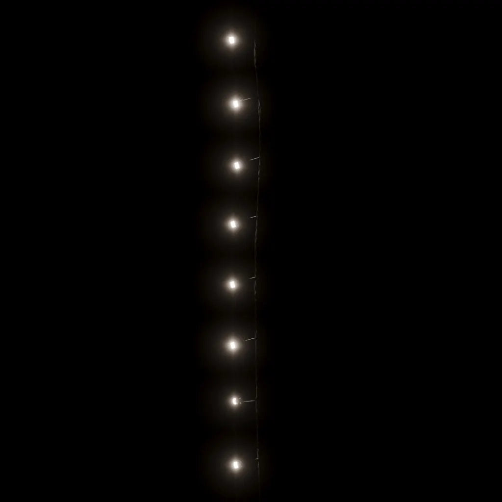 Stringa Luci 1000 LED Interno Esterno IP44 100m Bianca Fredda CFW1985575