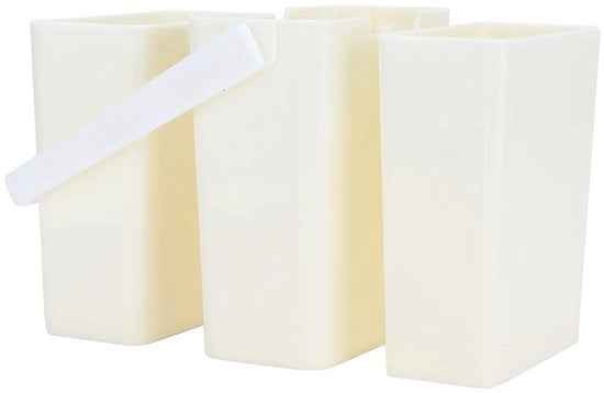 Supporto per pennelli a pennello 3 pezzi - Cassetta di pennelli smontabile - Bacchi per acqua per acquerelli - Deposito pennelli - Facile da montare - Set di pennelli