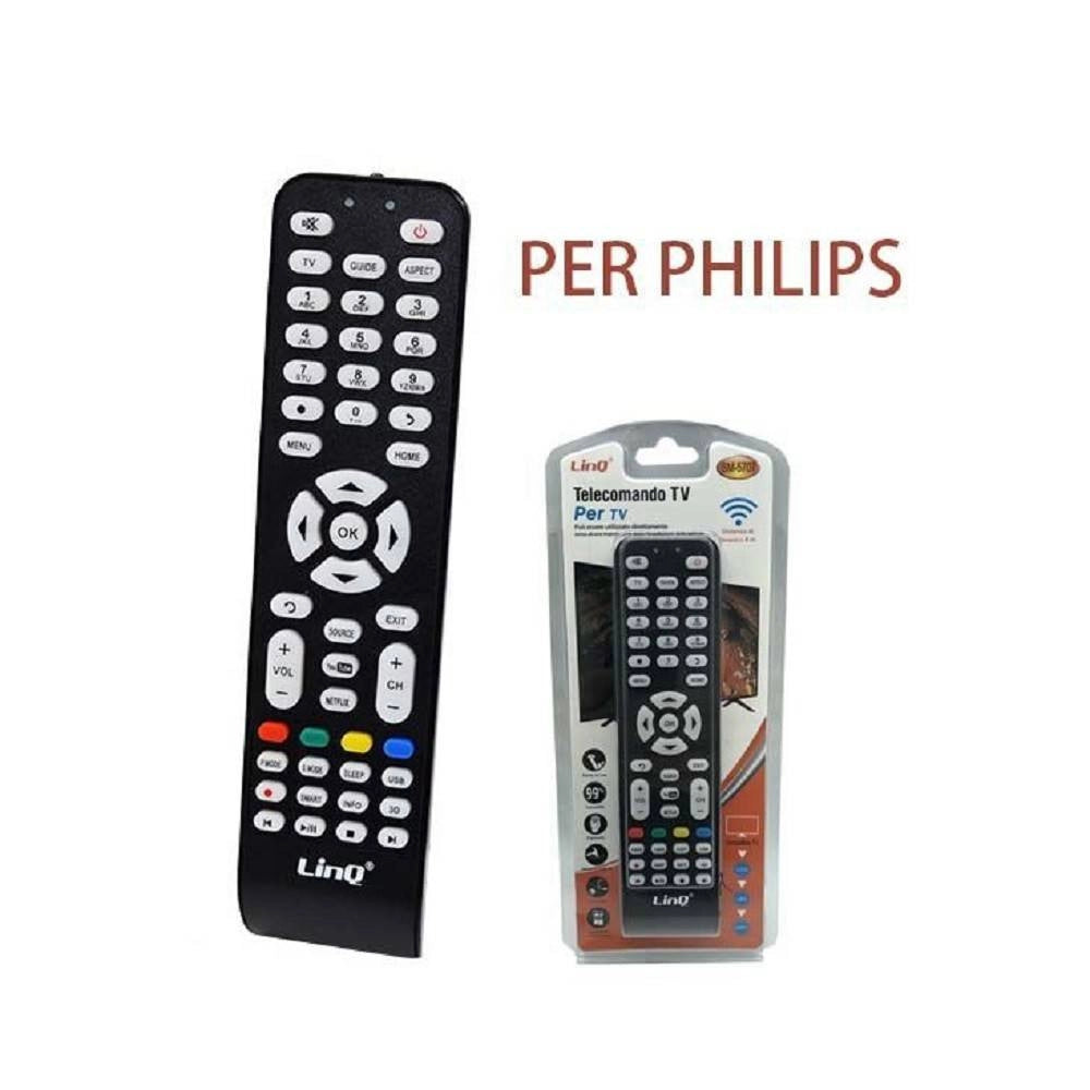 Trade Shop - Telecomando Universale Compatibile Tv Philips Universal Remote Control Ph-5724 -