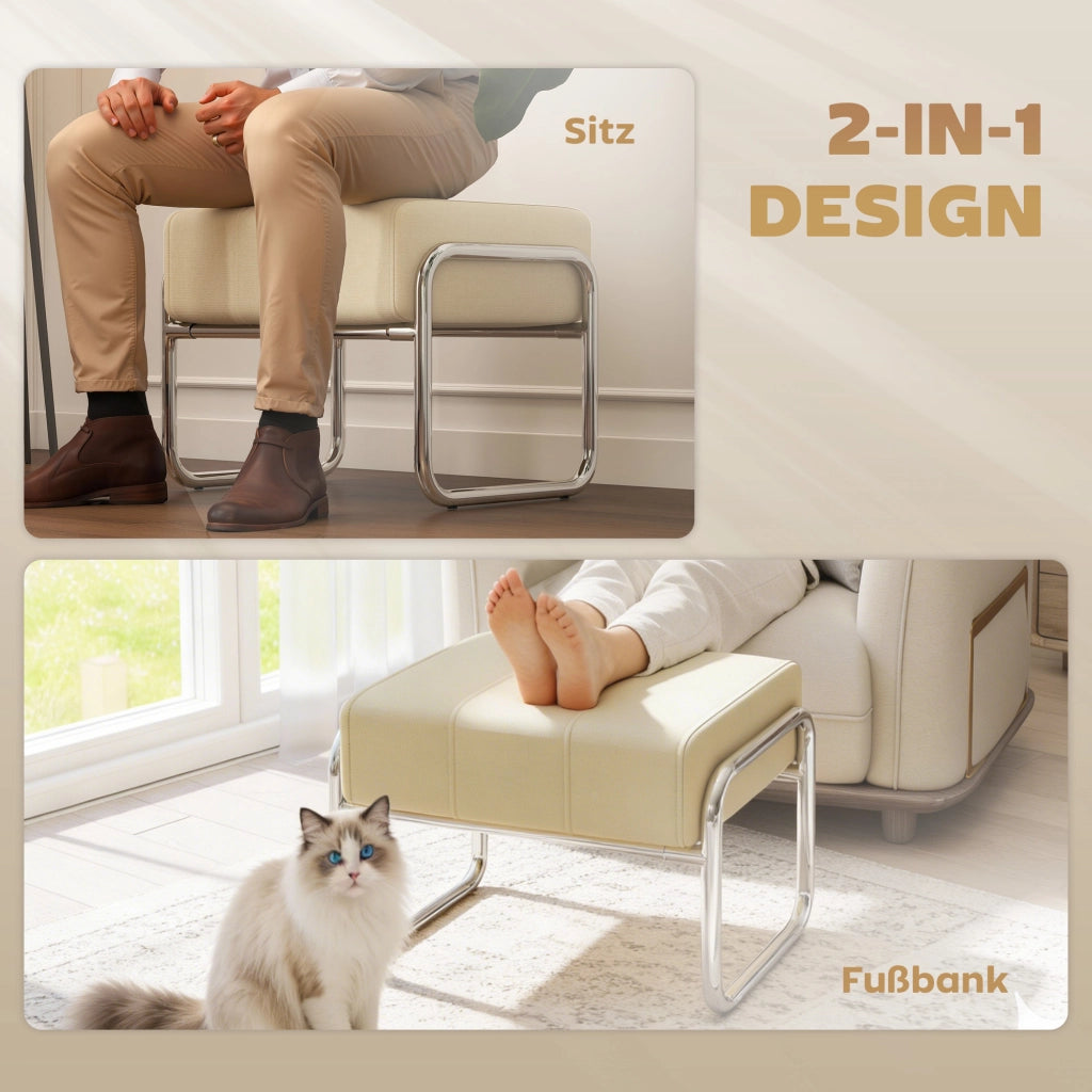 Poggiapiedi ¨C zephmum ¨C Beige