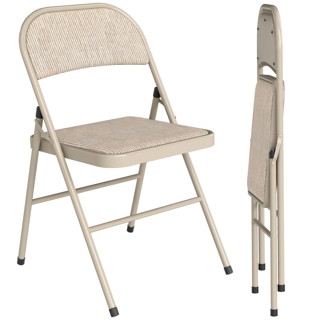 Sedia pieghevole da pranzo ¨C Minimal ¨C 45x46x78 cm beige