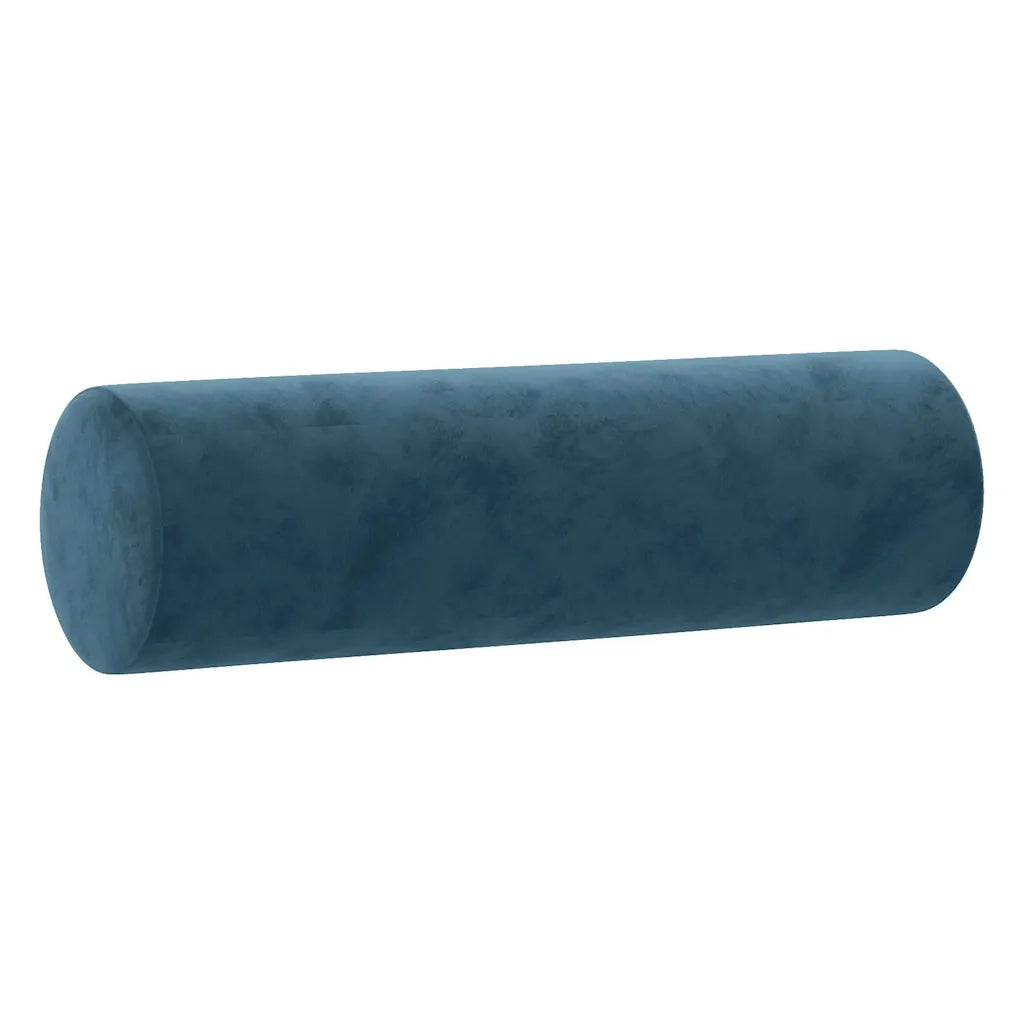 Divano a 3 Posti con Cuscini Blu 180 cm in Velluto 3200900