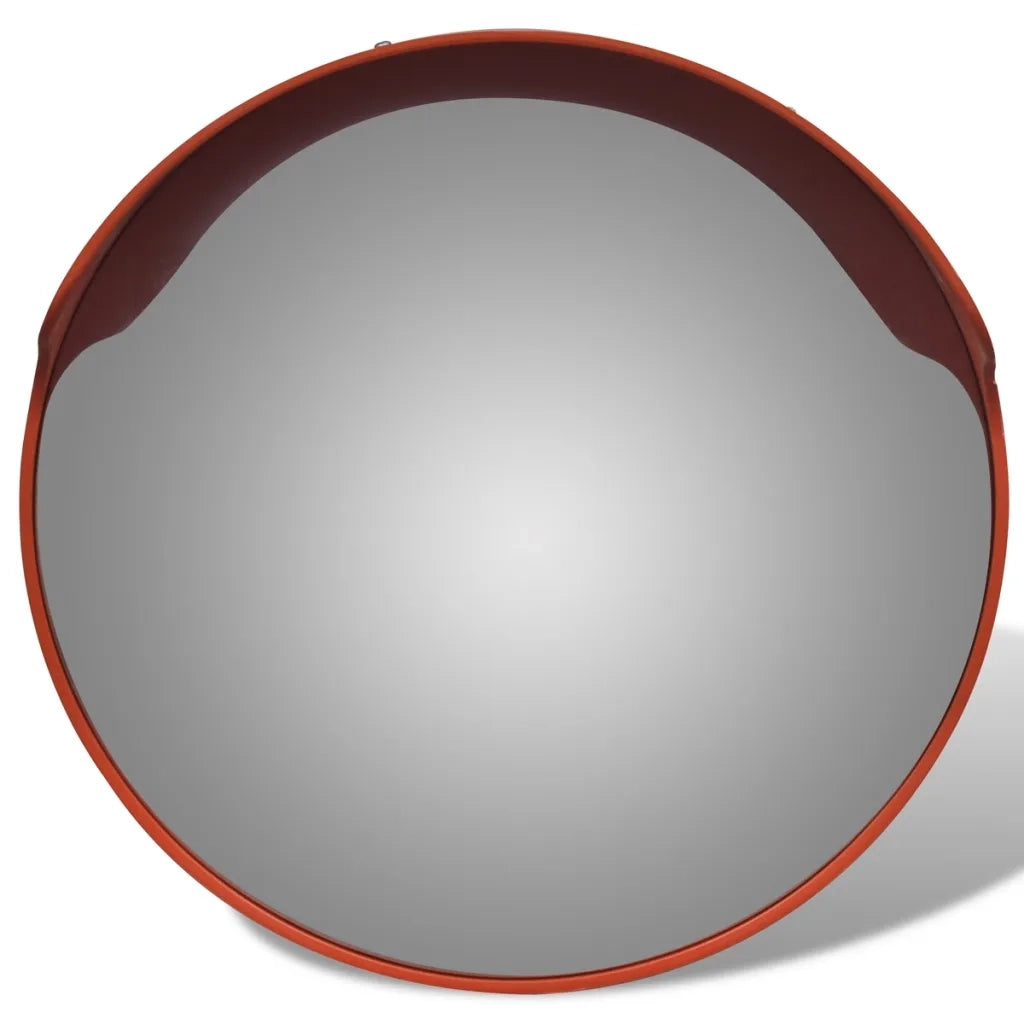 Specchio per Traffico Convesso-Specchio Panoramico Plastica PC Arancione 45 cm