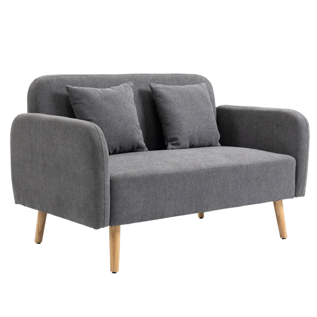 Divano 2 posti ¨C Minimal ¨C Grigio 130x70x80 cm