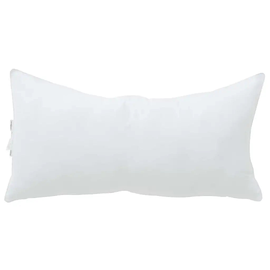 Cuscino con cuscino Bianco 80 x 42 x 20 cm Cotone e Poliestere 42007794