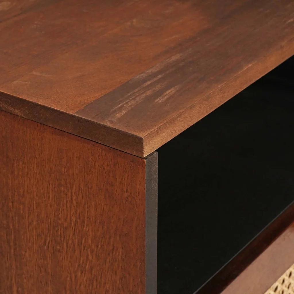 Comodini con cassetto 50 x 33 x 62 cm Legno di mango massello 4018890