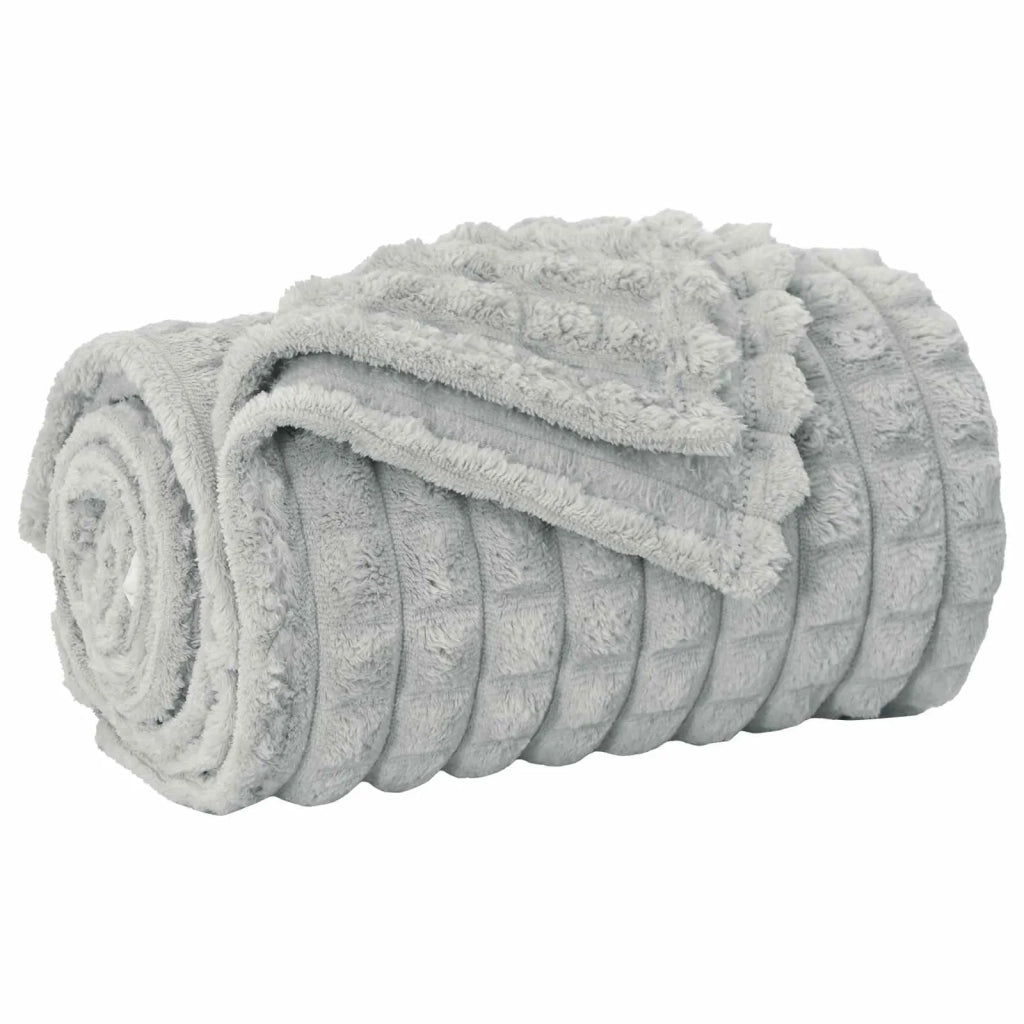 Coperta Grigio 270 x 240 cm Panno