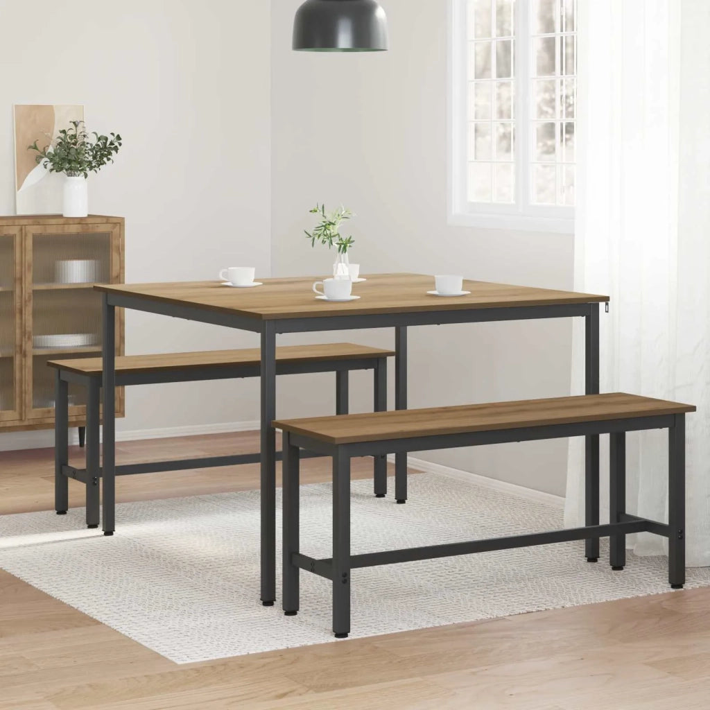 Tavoli da Pranzo | Tavolo da cucina 110 x 110 x 75 cm METALLO