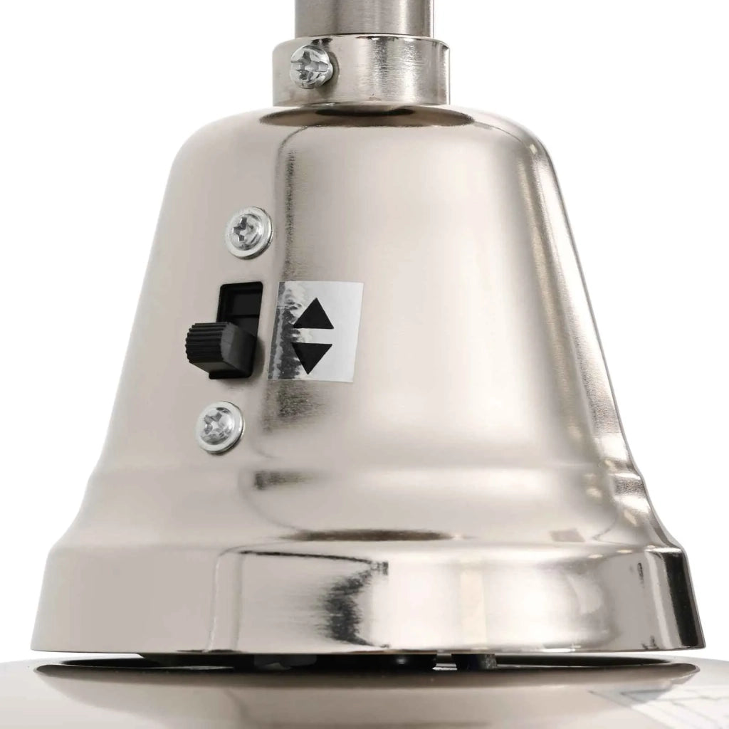 Ventilatore da soffitto con luce e telecomando Ø 130 cm 42035648