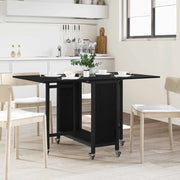Tavolo da pranzo pieghevole con ruote 130 x 80 x 76,5 cm 8006043
