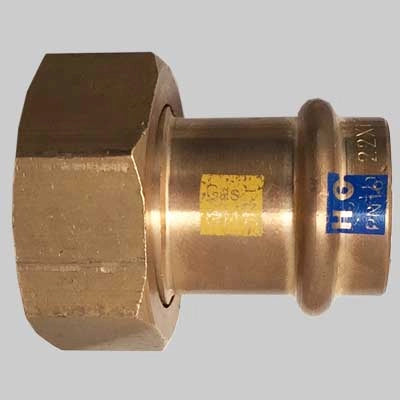 MEZZO BOCCHETTONE DADO GIREVOLE A PRESSARE  12 x 3/4     MADE IN ITALY