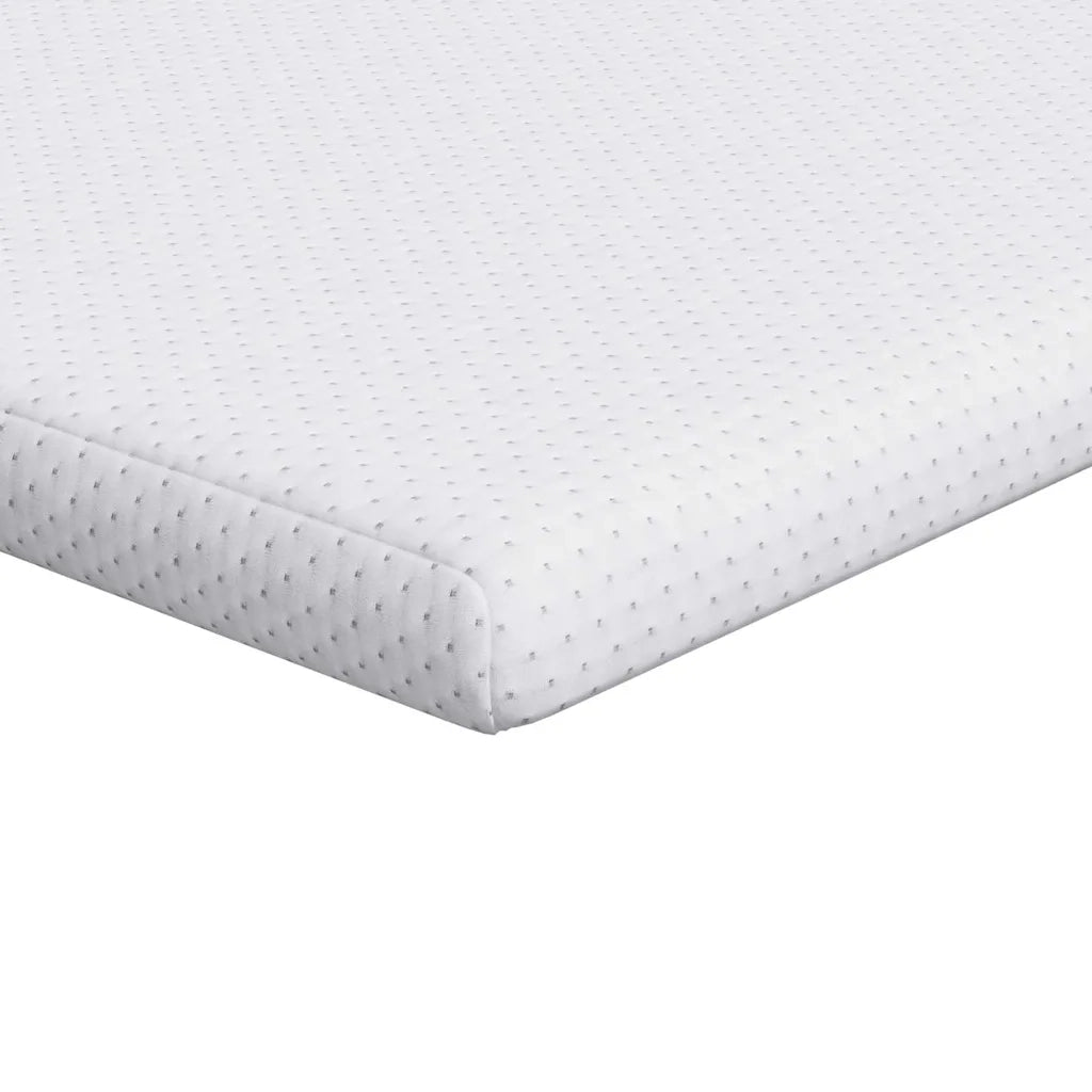 Topper per materasso Bianco 90 x 200 cm Tessuto Jacquard 4106201