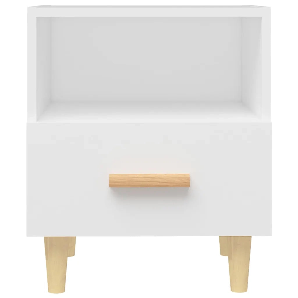 Comodino Bianco 40x35x47 cm 812006