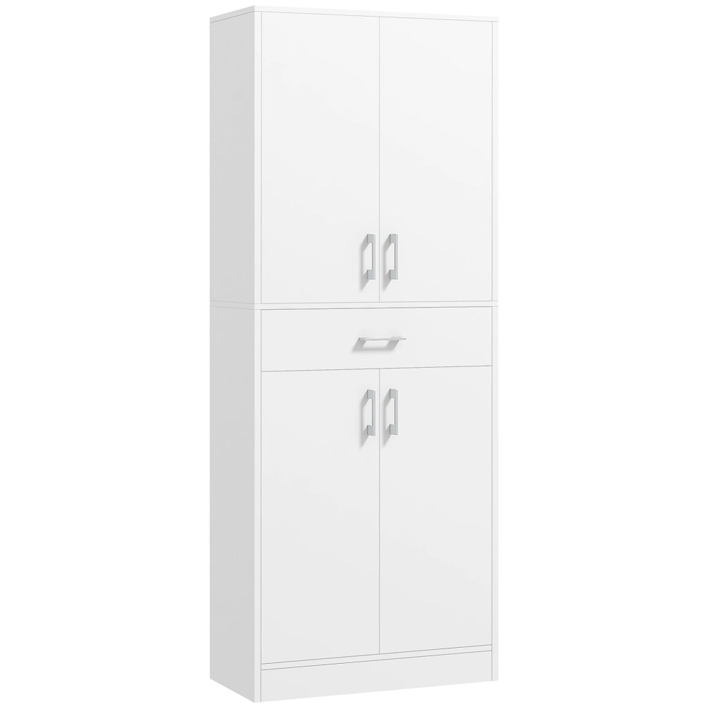 Credenza Cucina con Ante e Cassetto ¨C Minimal ¨C Bianco