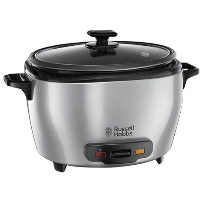 Russell Hobbs Maxicook cuoci riso 5 L 1000 W Nero, Acciaio inossidabile