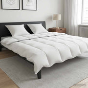 Piumone Bianco 220 x 240 cm Fibra di bambù 42041945