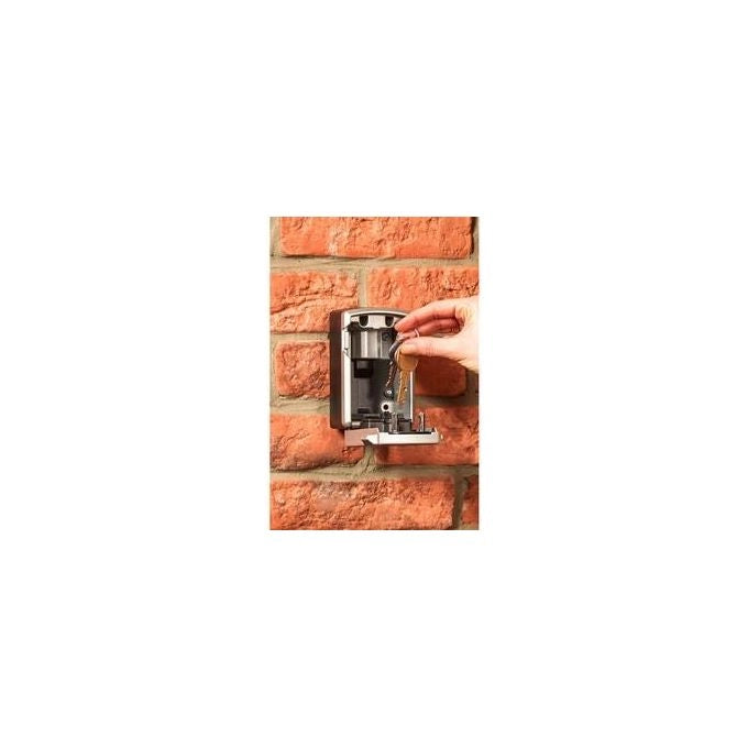 Master Lock 5441EURD Cassaforte Intelligente per Chiavi con Bluetooth e Tastiera Numerica Materiale Metallo Grigio