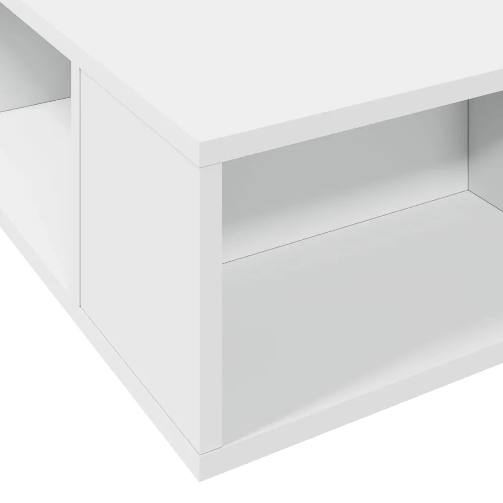 Giroletto-Struttura Letto Bianco 160x200 cm in Legno Multistrato 952088