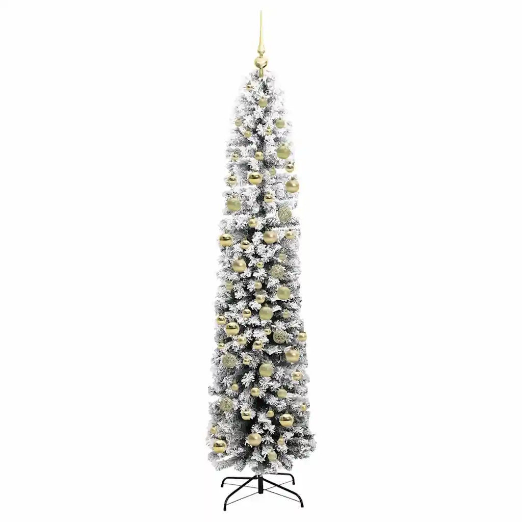 Albero di Natale artificiale con 300 LED Verde 210 cm 3395035
