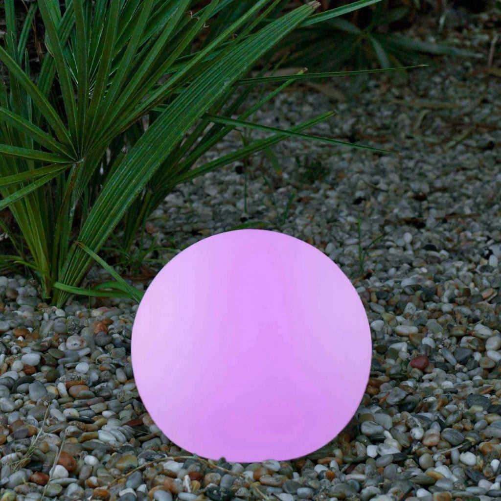 LÚZETE - LAMPADA ESTERNA SFERICA SOLARE BULY 20 + BATTERIA RICARICABILE + RGB GALLEGGIANTE