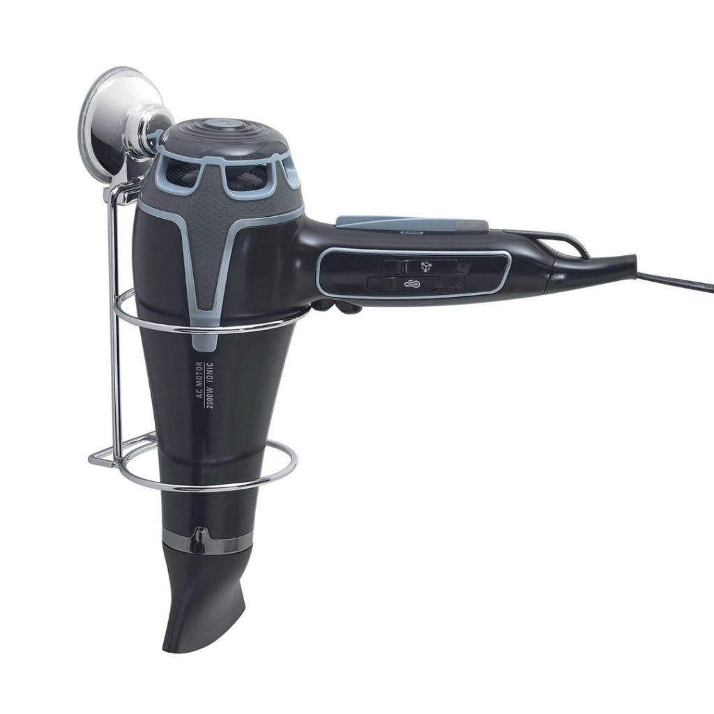 PORTAPHON HOT VENTOSA 11XH22CM CROMO.