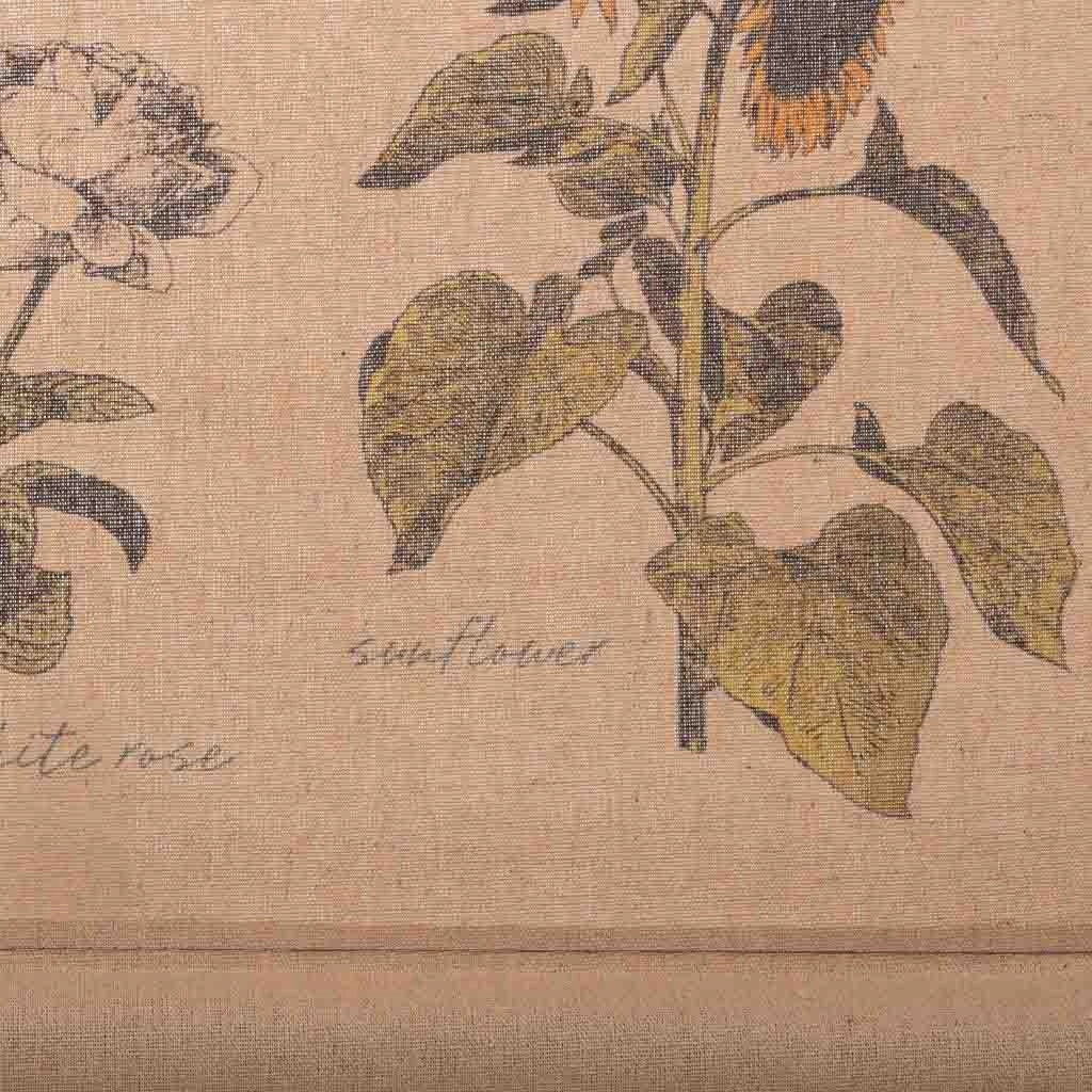 Lienzo pergamino de lino impreso 55x75x2,5h