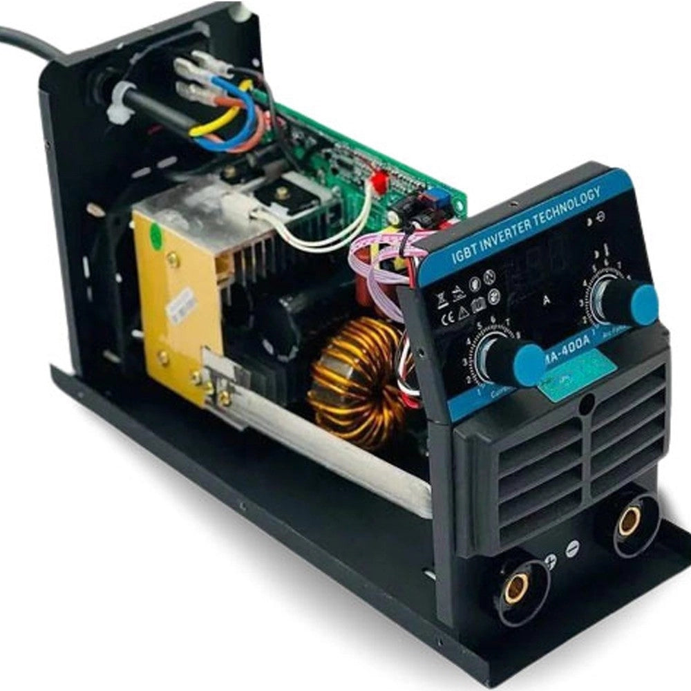 Trade Shop - Saldatrice Elettrica Saldatura Inverter Elettrodo Professionale 400 Ampere Mma-400a -