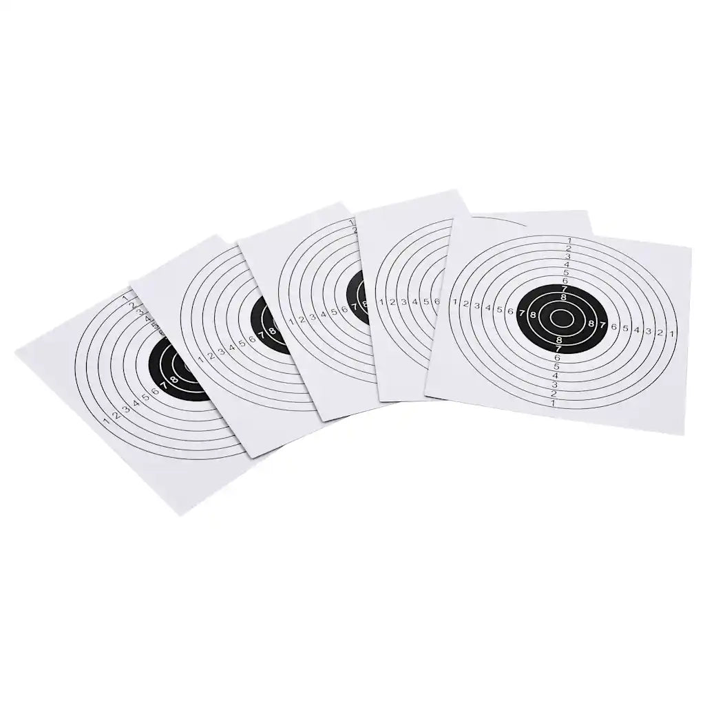 100 pz Bersagli di Carta 15x15 cm  cod mxl 78529