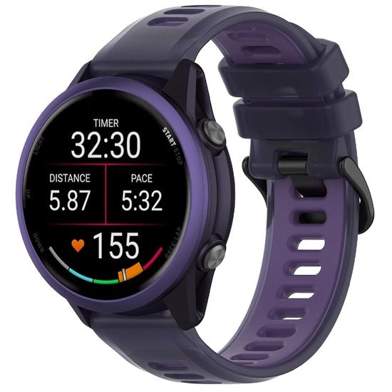 Cintura per orologio TPU morbida per Garmin Forerunner 570