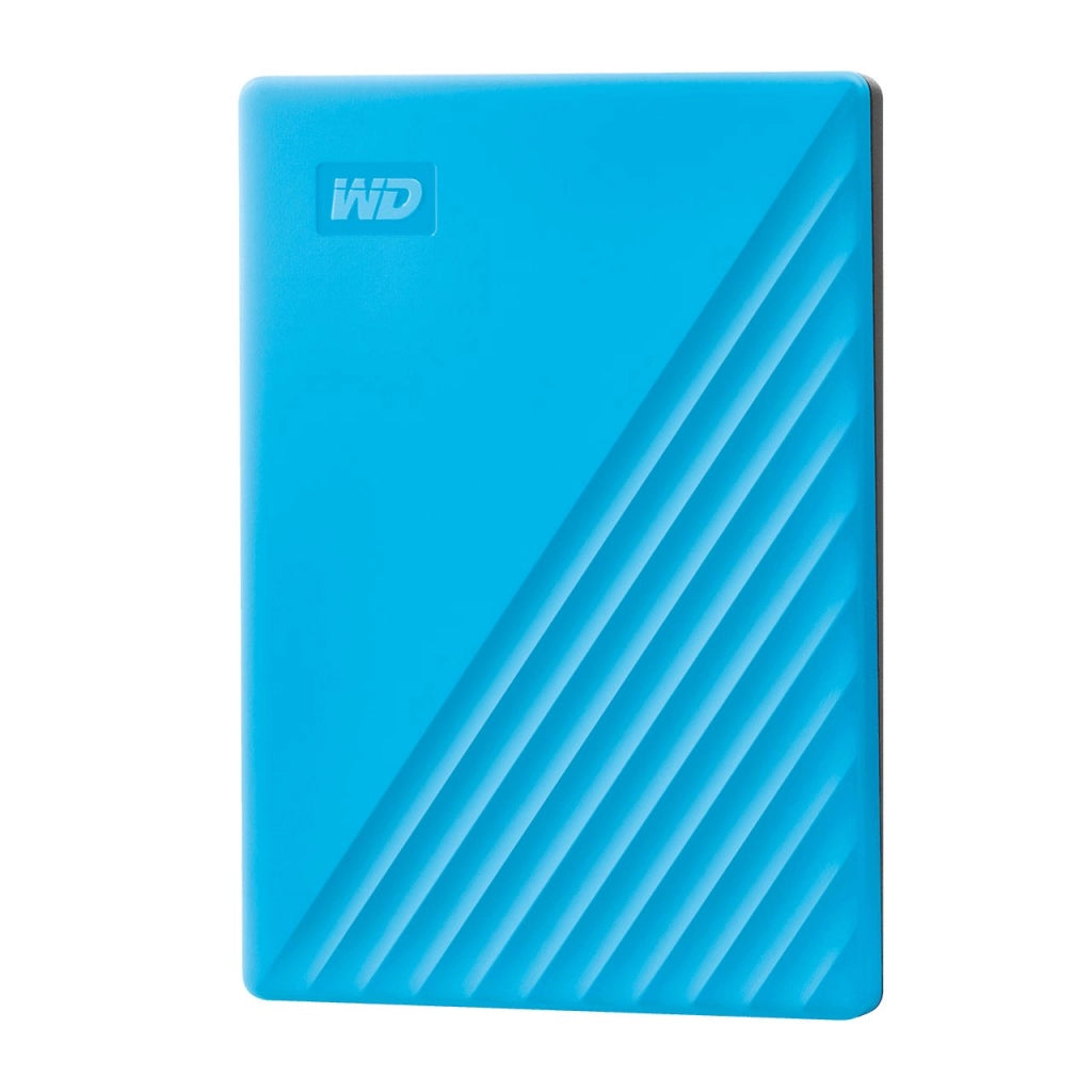 Western digital my passport disco rigido esterno 4000 gb blu - 0718037870212