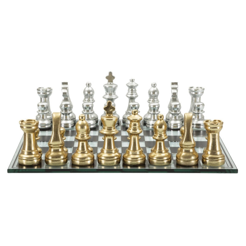 Set Scacchiera Nera/bianca cm 50,5x50,5x14